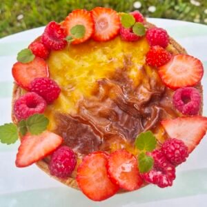 Flan Infusion Fruits Rouges & Thé noir