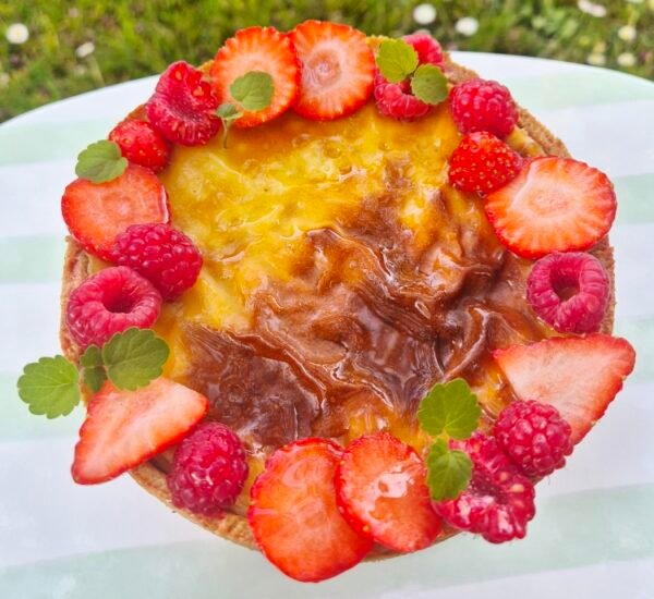 Flan1 Flan Infusion Fruits Rouges & Thé noir
