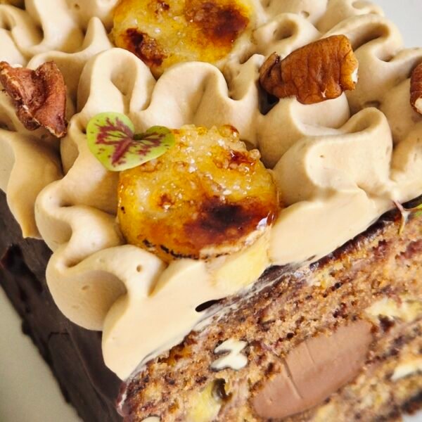 Cake Banane Café Noix de Pécan