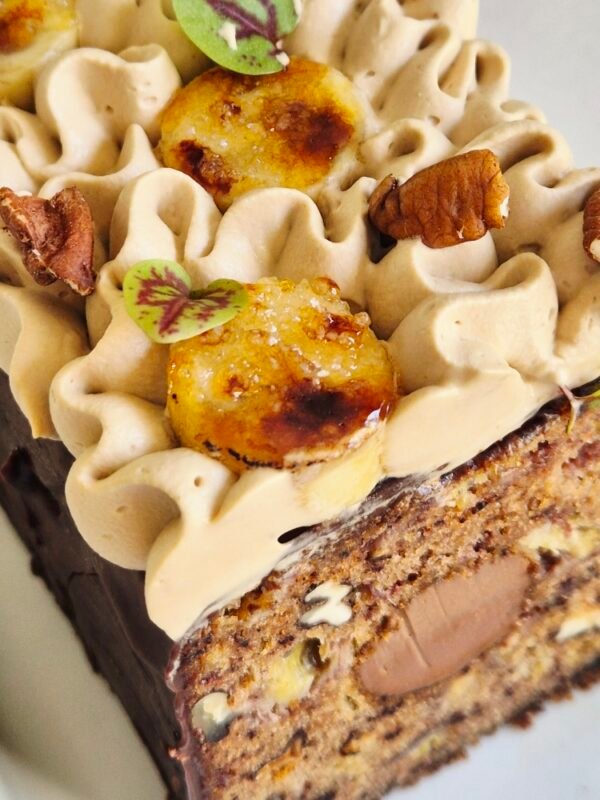 Cake Banane Café Noix de Pécan