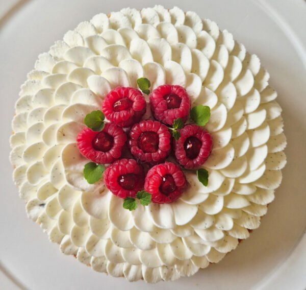 Tarte Marie-Amélie : Framboise, Litchi & Vanille