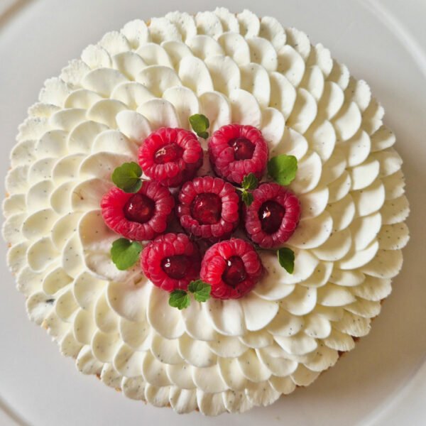 Tarte Marie-Amélie : Framboise, Litchi & Vanille